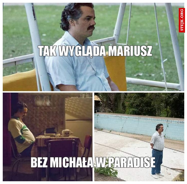 Tak wygląda Mariusz