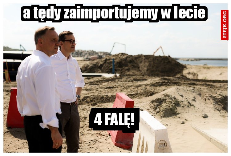 a tędy wpłynie do Polski