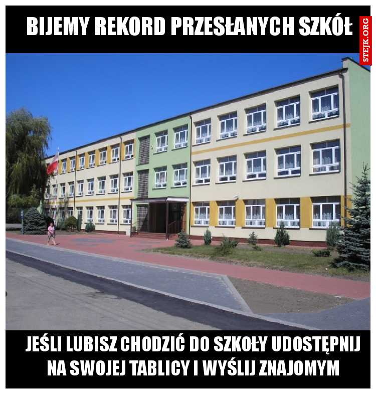 Bijemy rekord przesłanych szkół