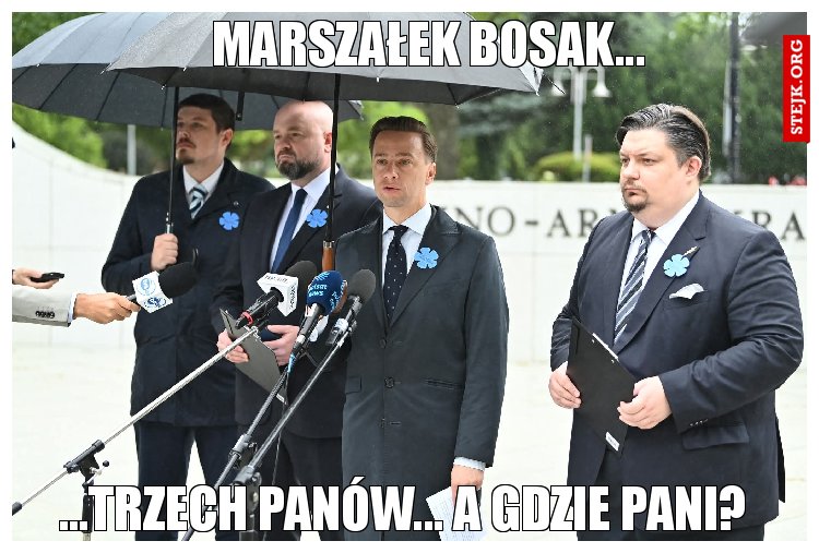 Marszałek bosak...