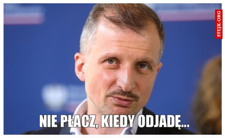 Nie płacz, kiedy odjadę...