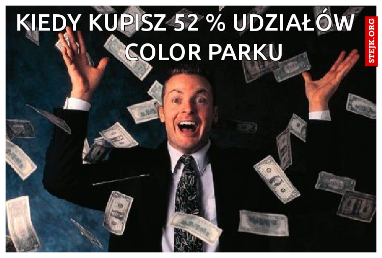 kiedy kupisz 52 % udziałów        color parku