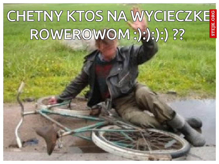 chetny ktos na wycieczke rowerowom :):):):) ?? 