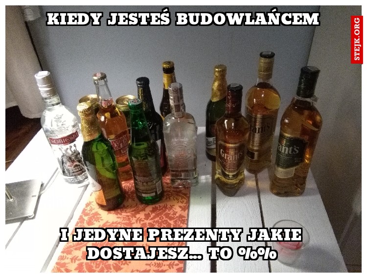 Kiedy jesteś budowlańcem