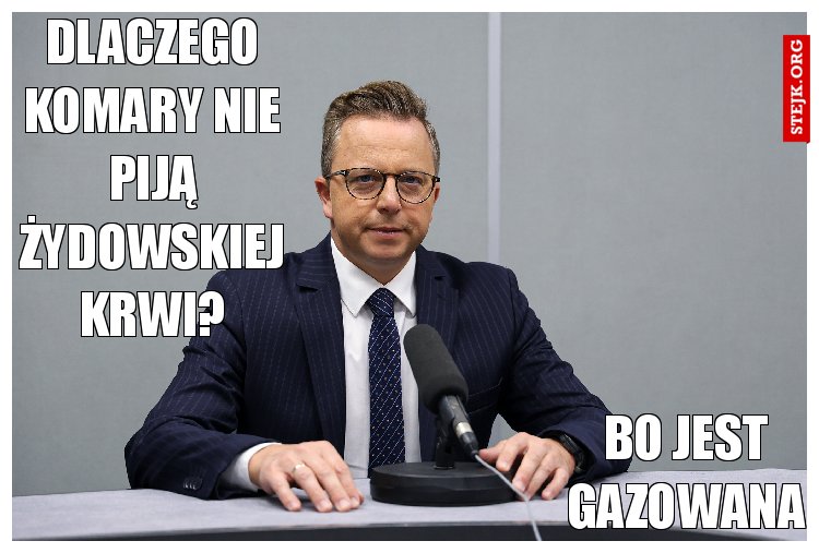 Dlaczego komary nie piją żydowskiej krwi?