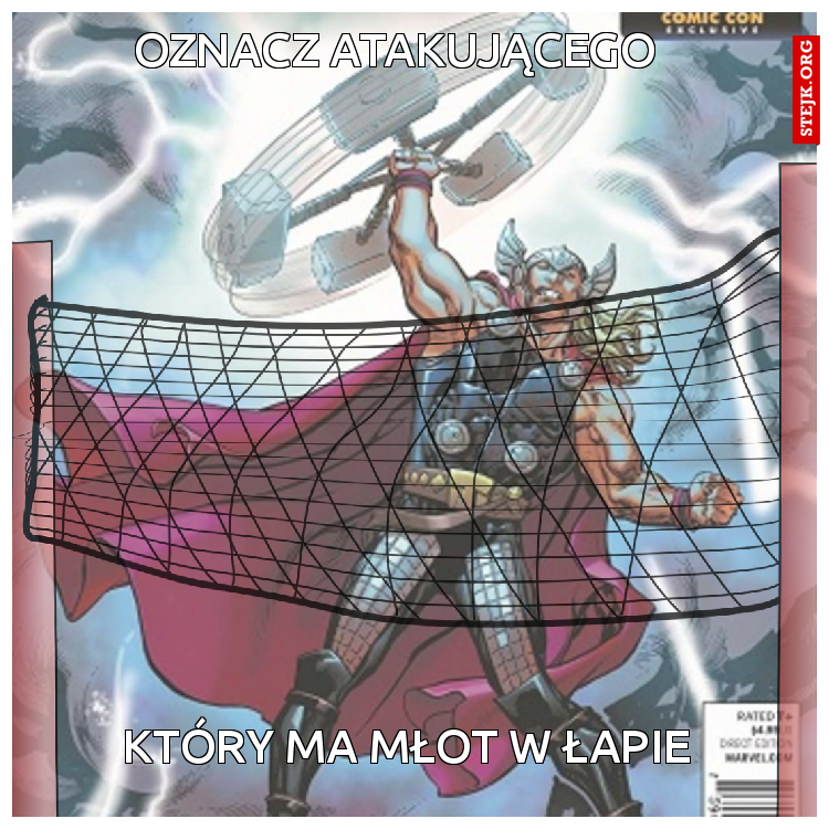 Oznacz atakującego