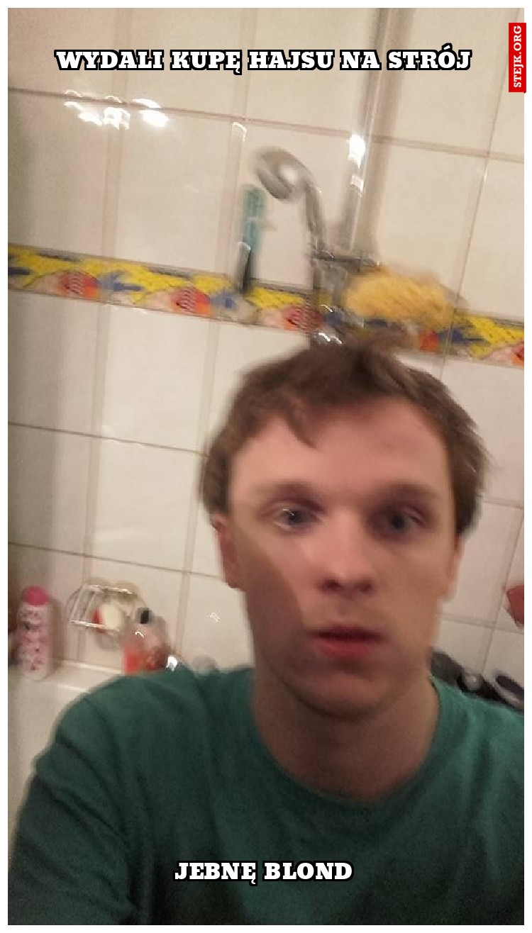 Wydali kupę hajsu na strój