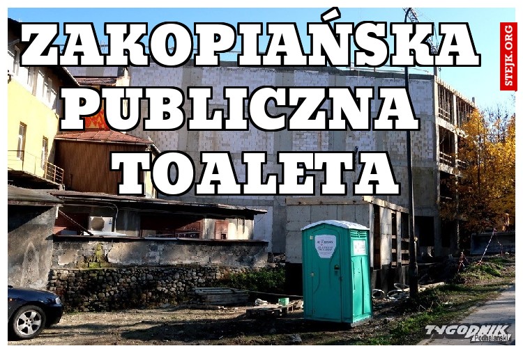 zakopiańska publiczna  toaleta