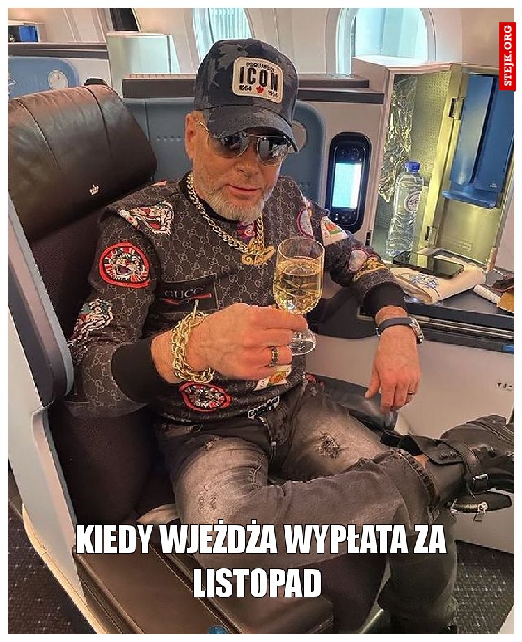 Kiedy wjeżdża wypłata za Listopad 