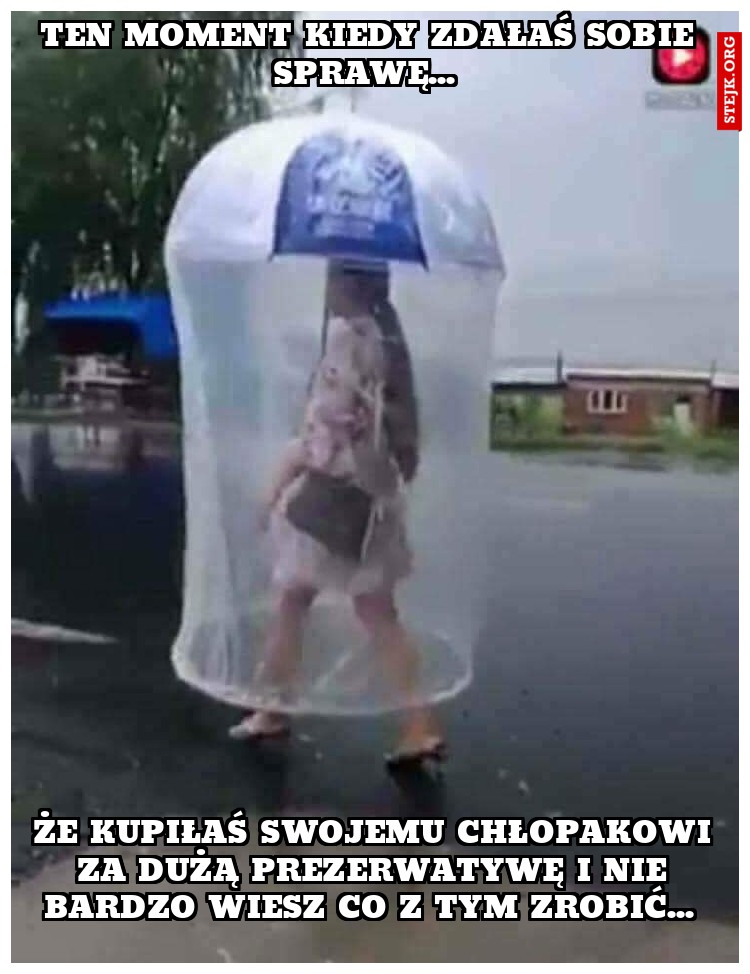 Ten moment kiedy zdałaś sobie sprawę... 