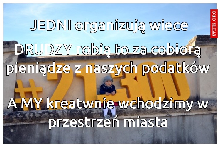 JEDNI organizują wiece