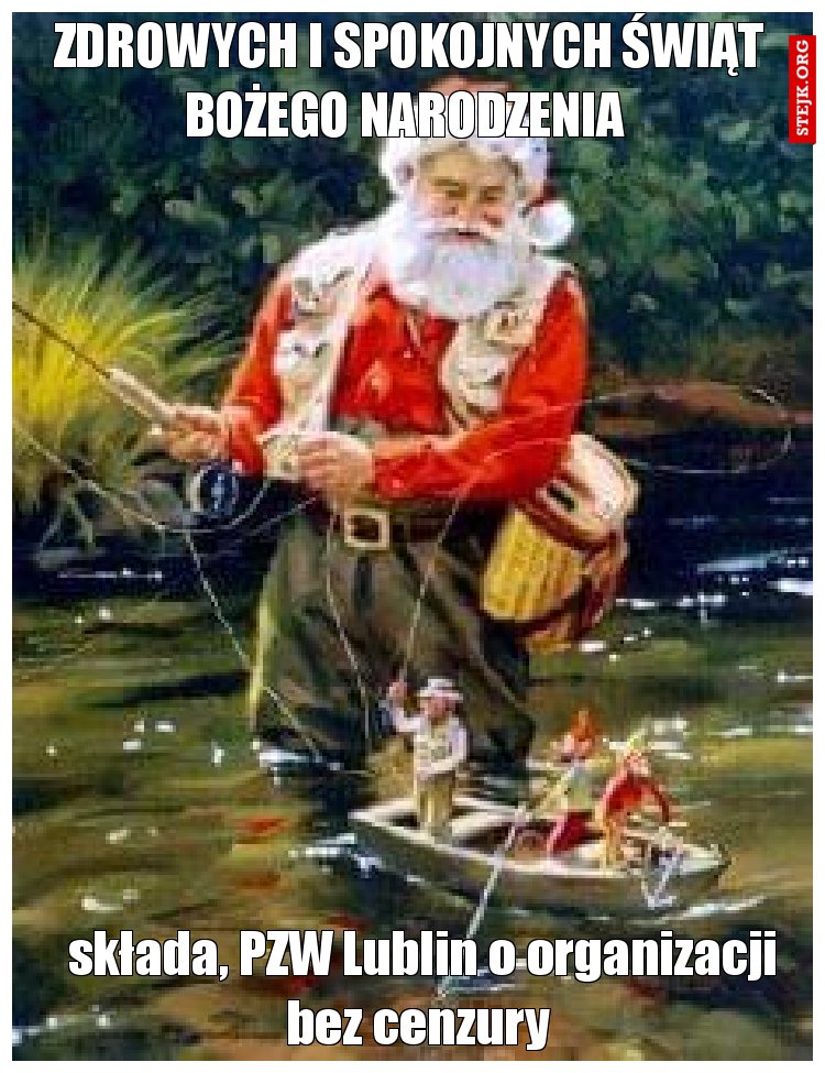 Zdrowych i spokojnych świąt Bożego Narodzenia 