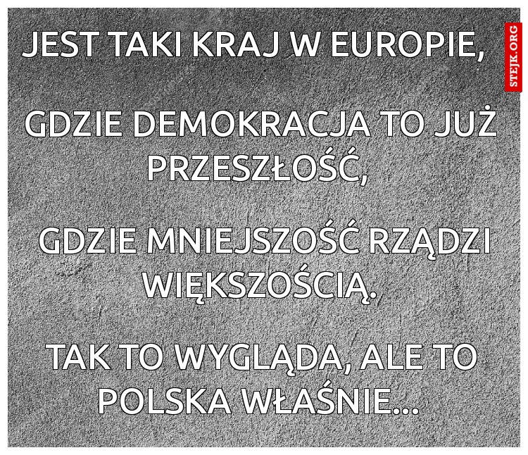 Jest taki kraj w Europie, 