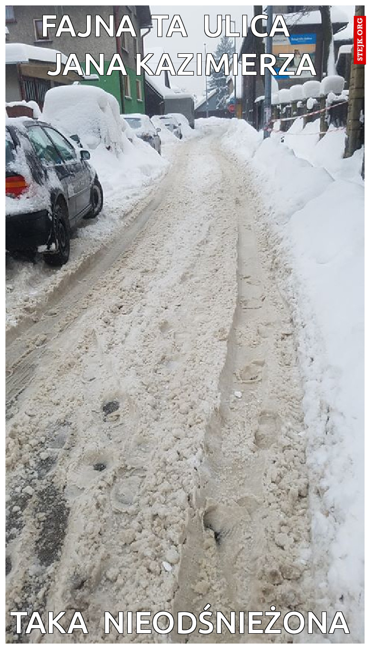 fajna  ta  ulica      jana kazimierza