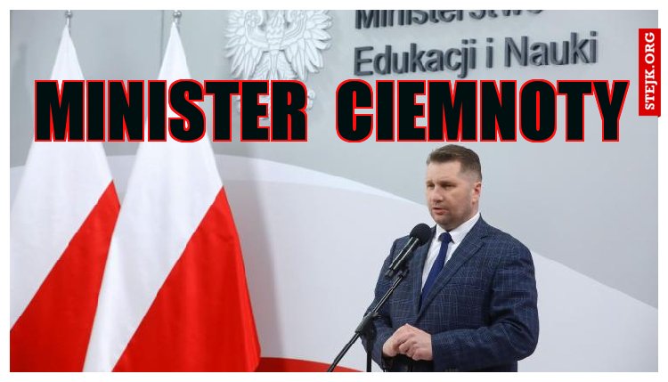 minister  ciemnoty