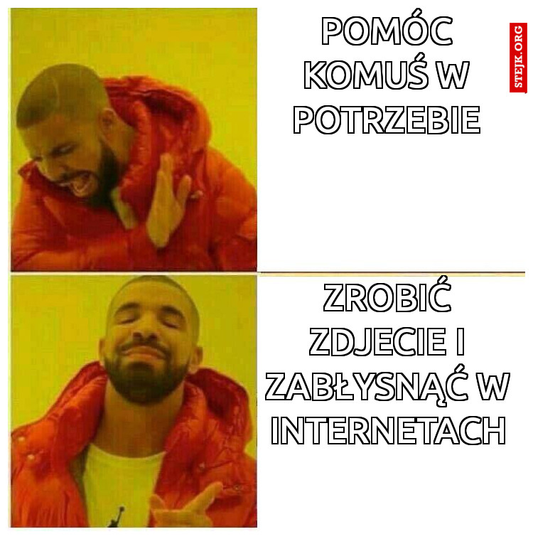 pomóc komuś w potrzebie