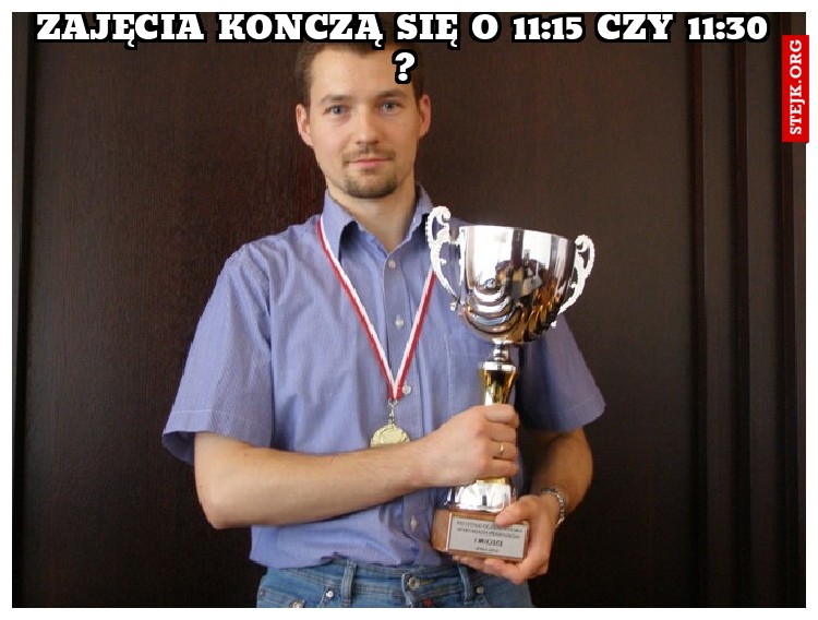 zajęcia kończą się o 11:15 czy 11:30 ?