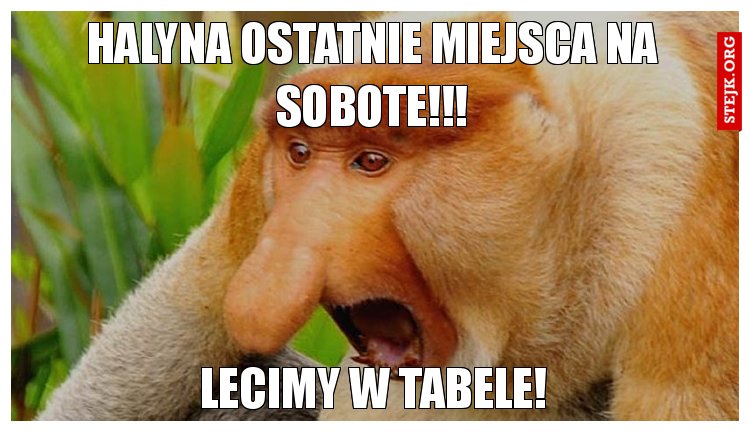 HALYNA OSTATNIE MIEJSCA NA SOBOTE!!!
