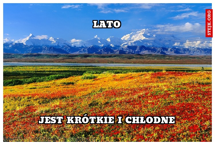 Zarówno latem jak i zimą