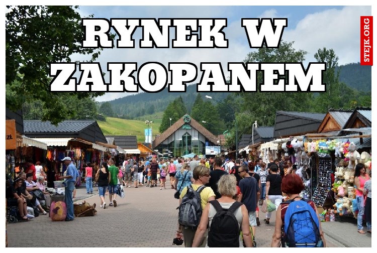 rynek w zakopanem