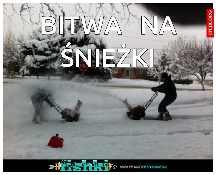 bitwa   na śnieżki