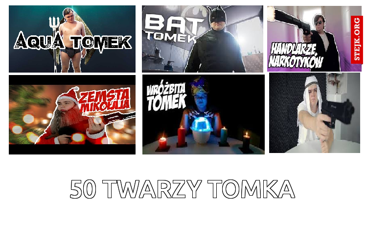 50 twarzy TOMKA