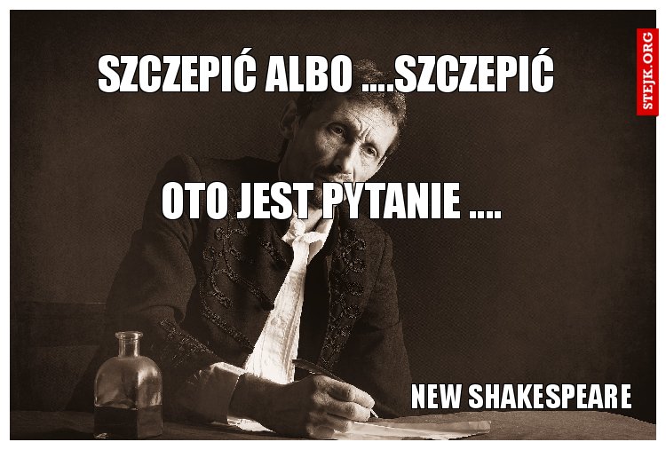 szczepić albo ....szczepić 