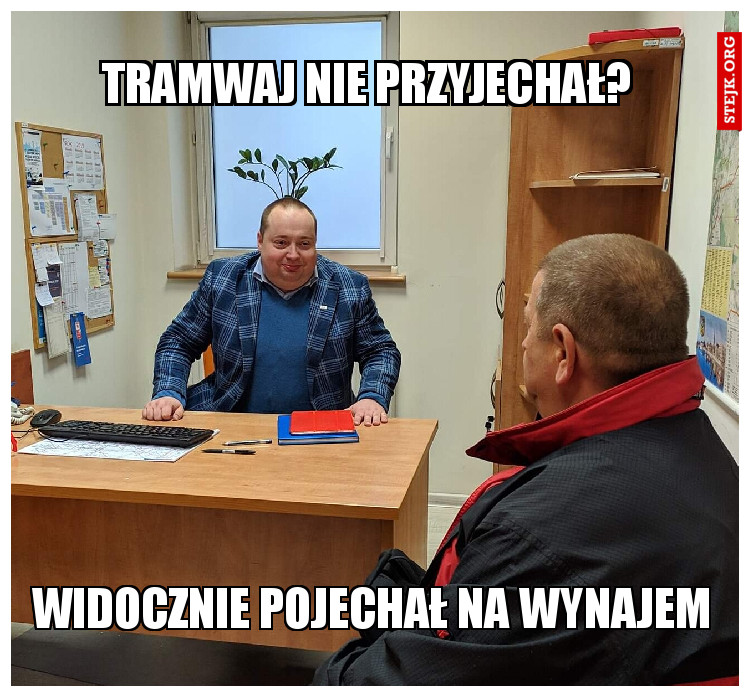 Tramwaj nie przyjechał? 