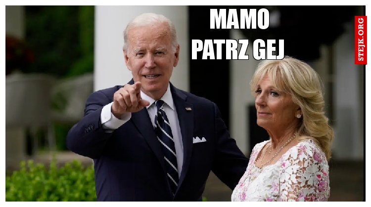 Mamo patrz gej 