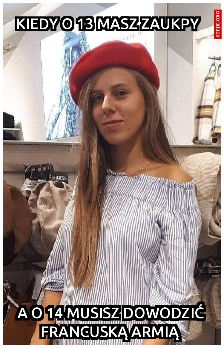 Kiedy o 13 masz zaukpy