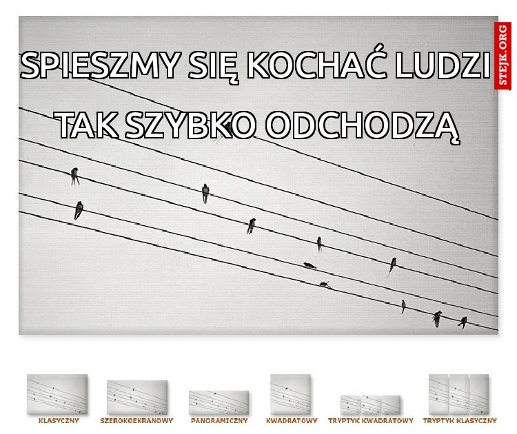 Spieszmy się kochać ludzi