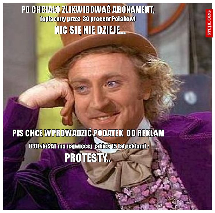 Po chciało zlikwidować abonament,