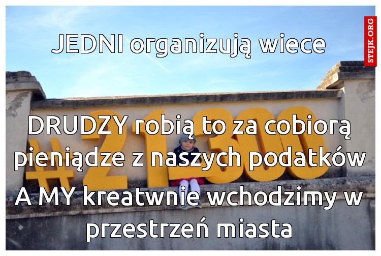 JEDNI organizują wiece