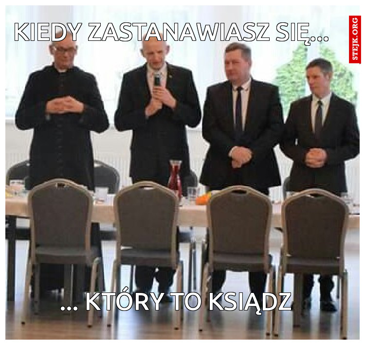 Kiedy zastanawiasz się...