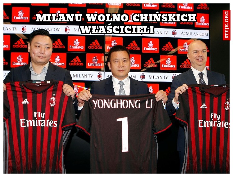MILANU WOLNO CHIŃSKICH WŁAŚCICIELI
