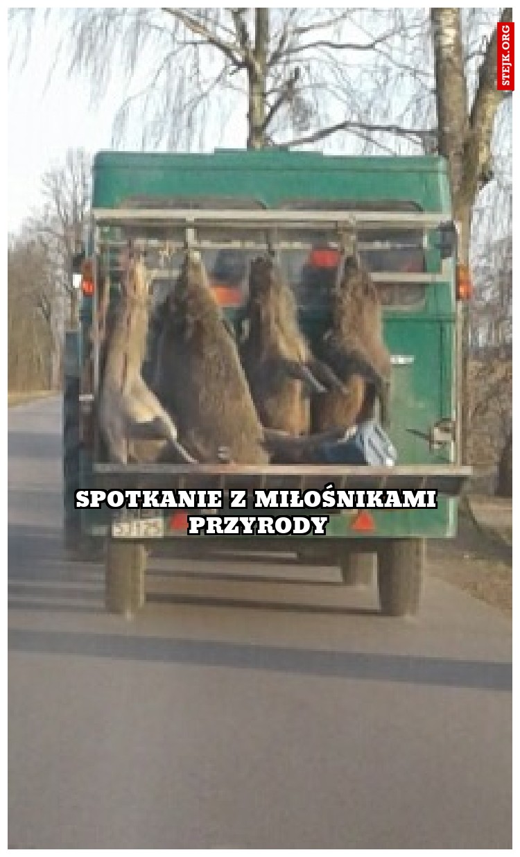 Spotkanie z miłośnikami przyrody