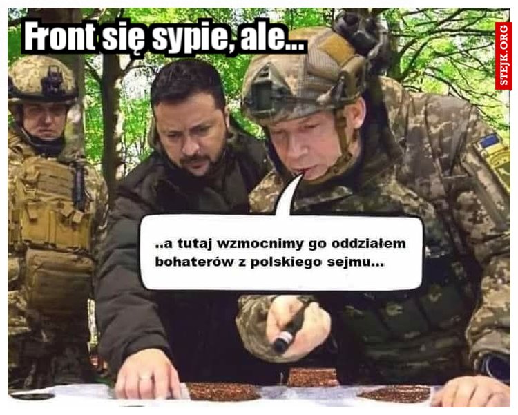 Front się sypie, ale...