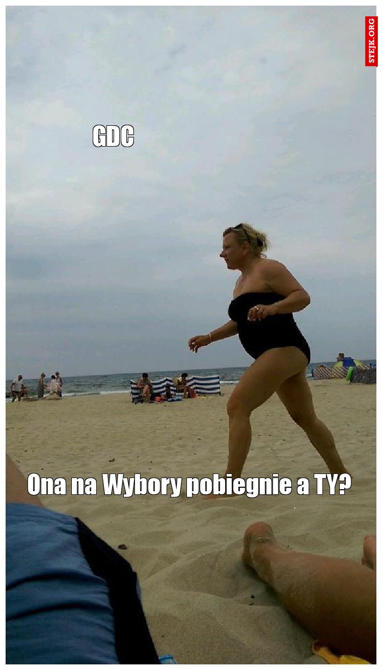 Ona na Wybory pobiegnie a TY?