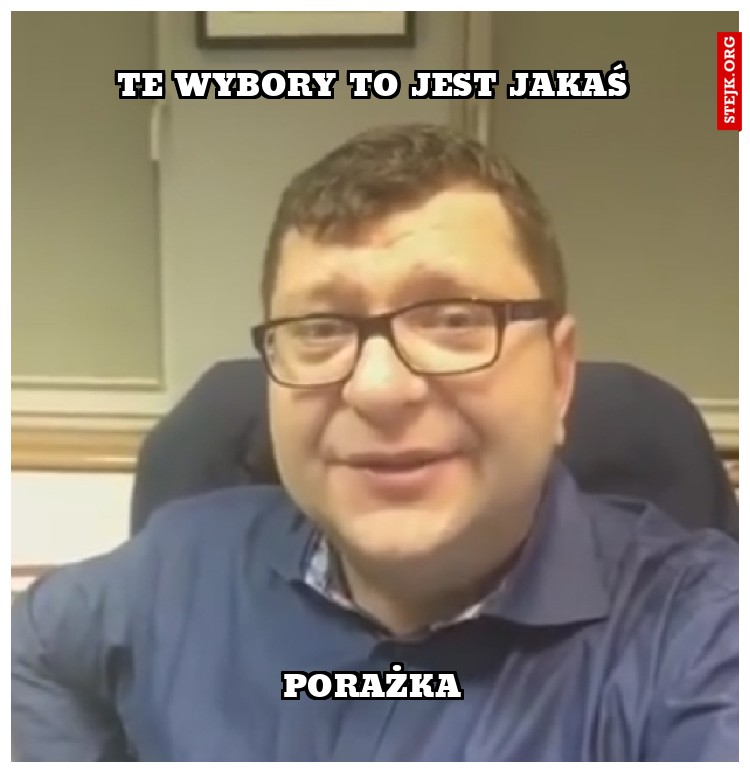 Te wybory to jest jakaś