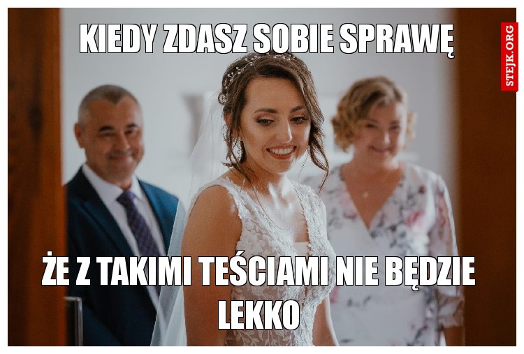 Kiedy zdasz sobie sprawę