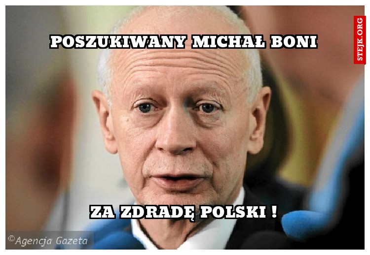 poszukiwany michał boni