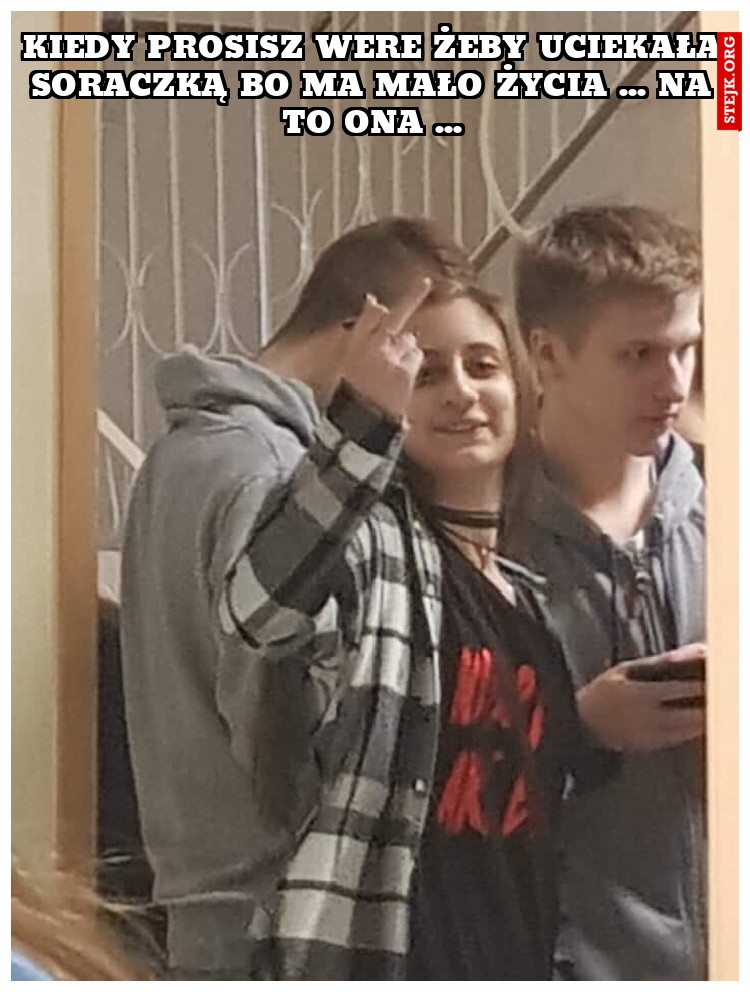 Kiedy łukasz nie akceptuje tego że....