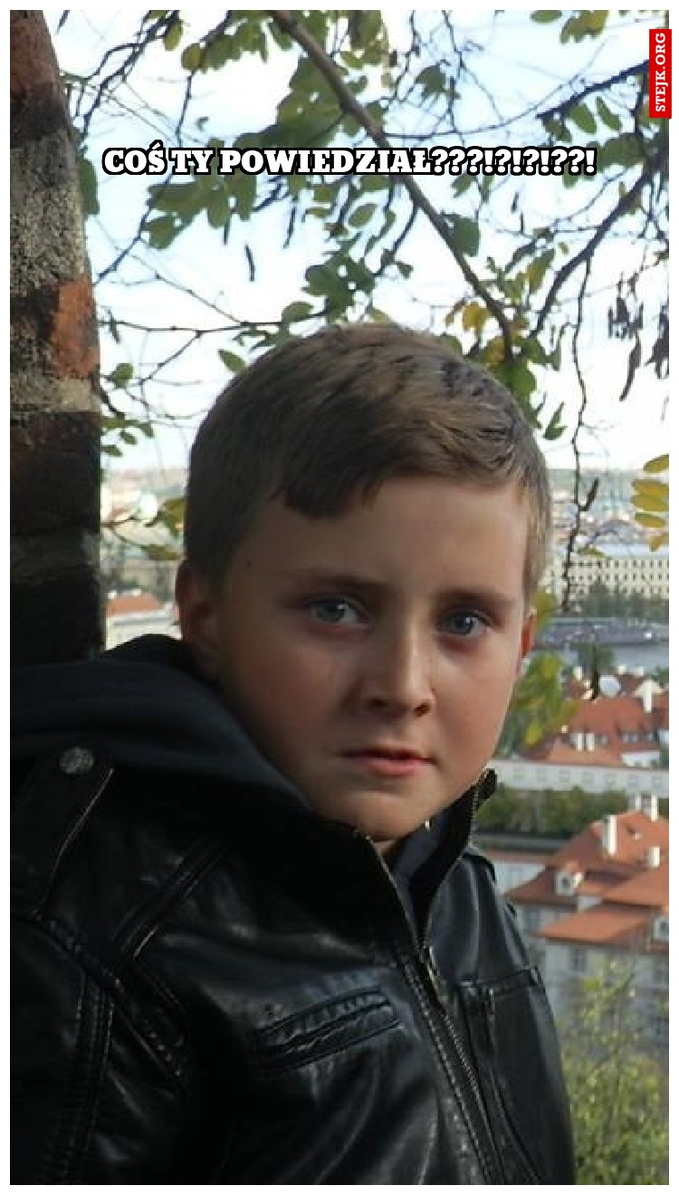 coś ty powiedział???!?!?!??!
