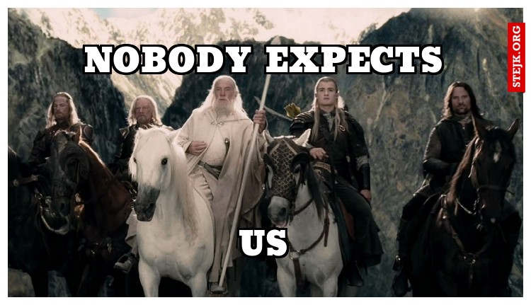 Nobody expects
