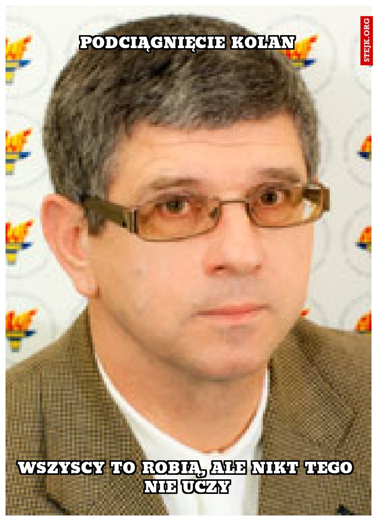 PODCIĄGNIęCIE KOLAN