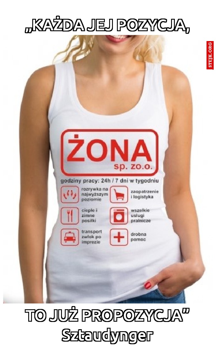 Każda jej pozycja