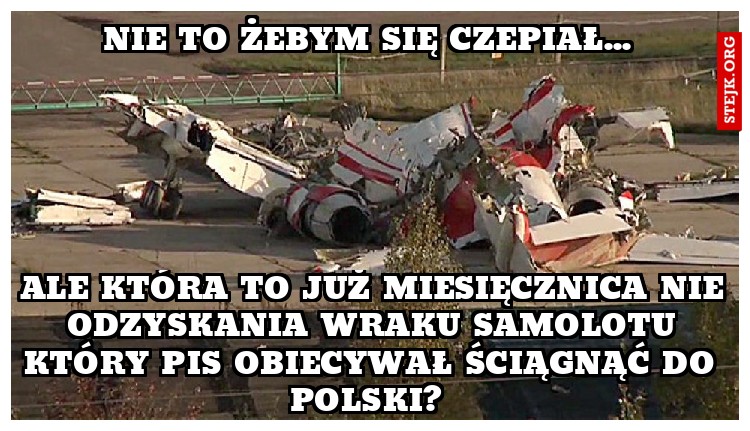 Nie to żebym się czepiał... 