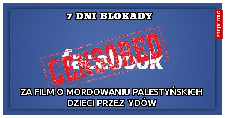 7 dni blokady 