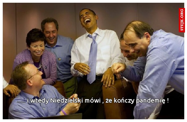 Niedzielski : jestem jak cezar i jednym gestem zakończyłem pandemię