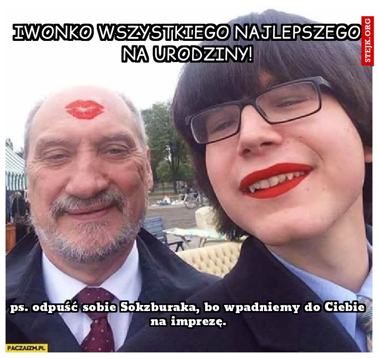 Iwonko wszystkiego najlepszego na urodziny!